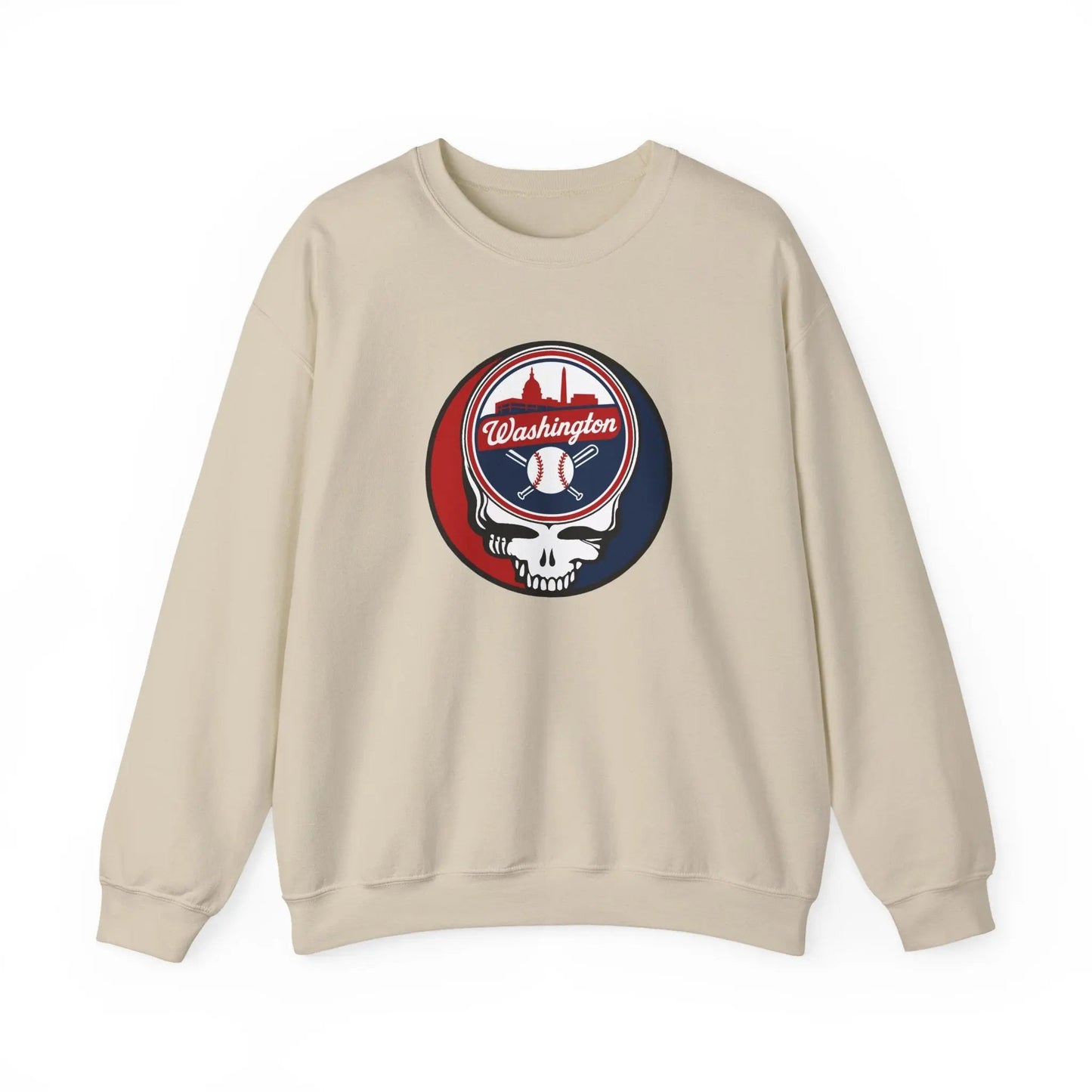 Washington Nationals Original StealieCrewneck Sweatshirt