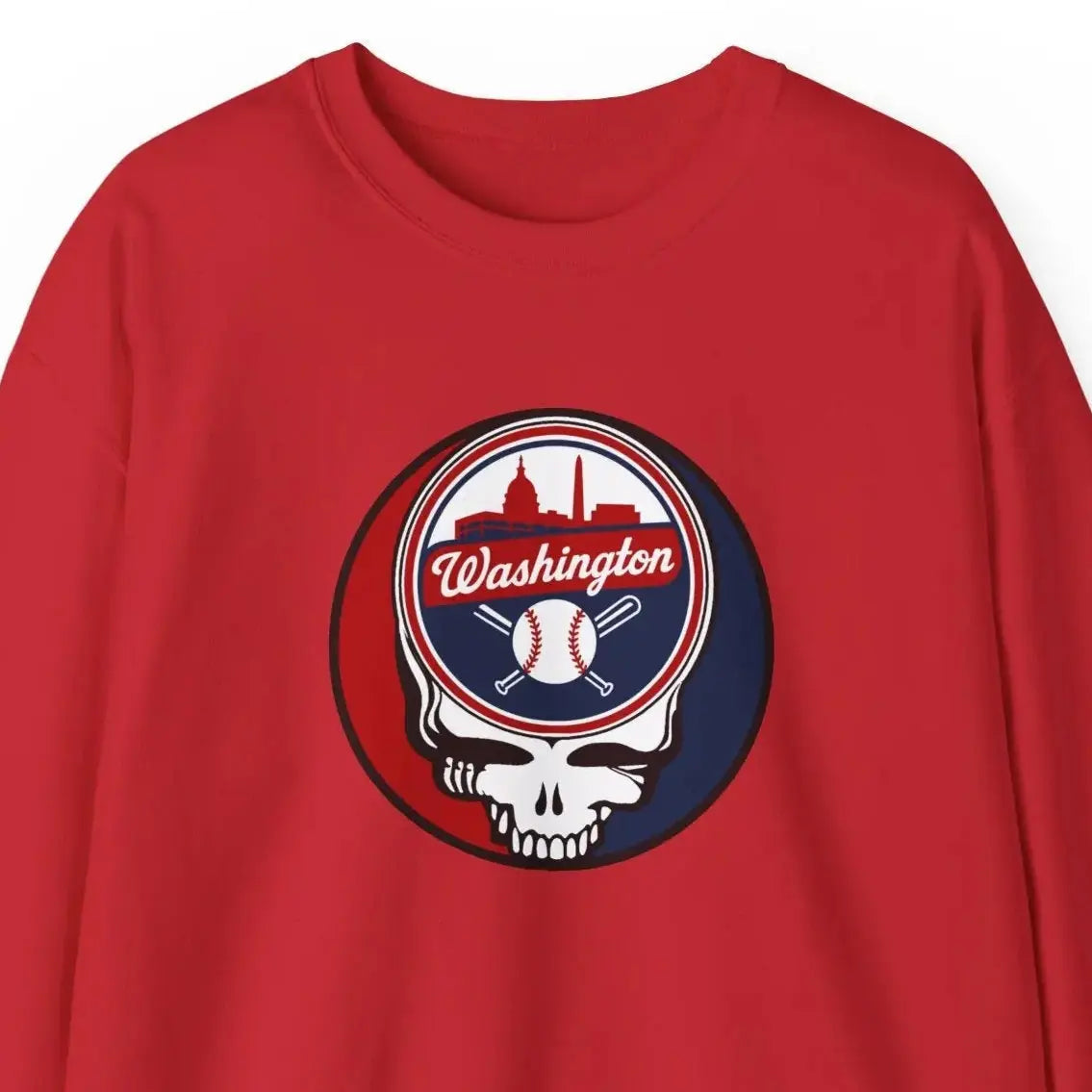 Washington Nationals Original StealieCrewneck Sweatshirt