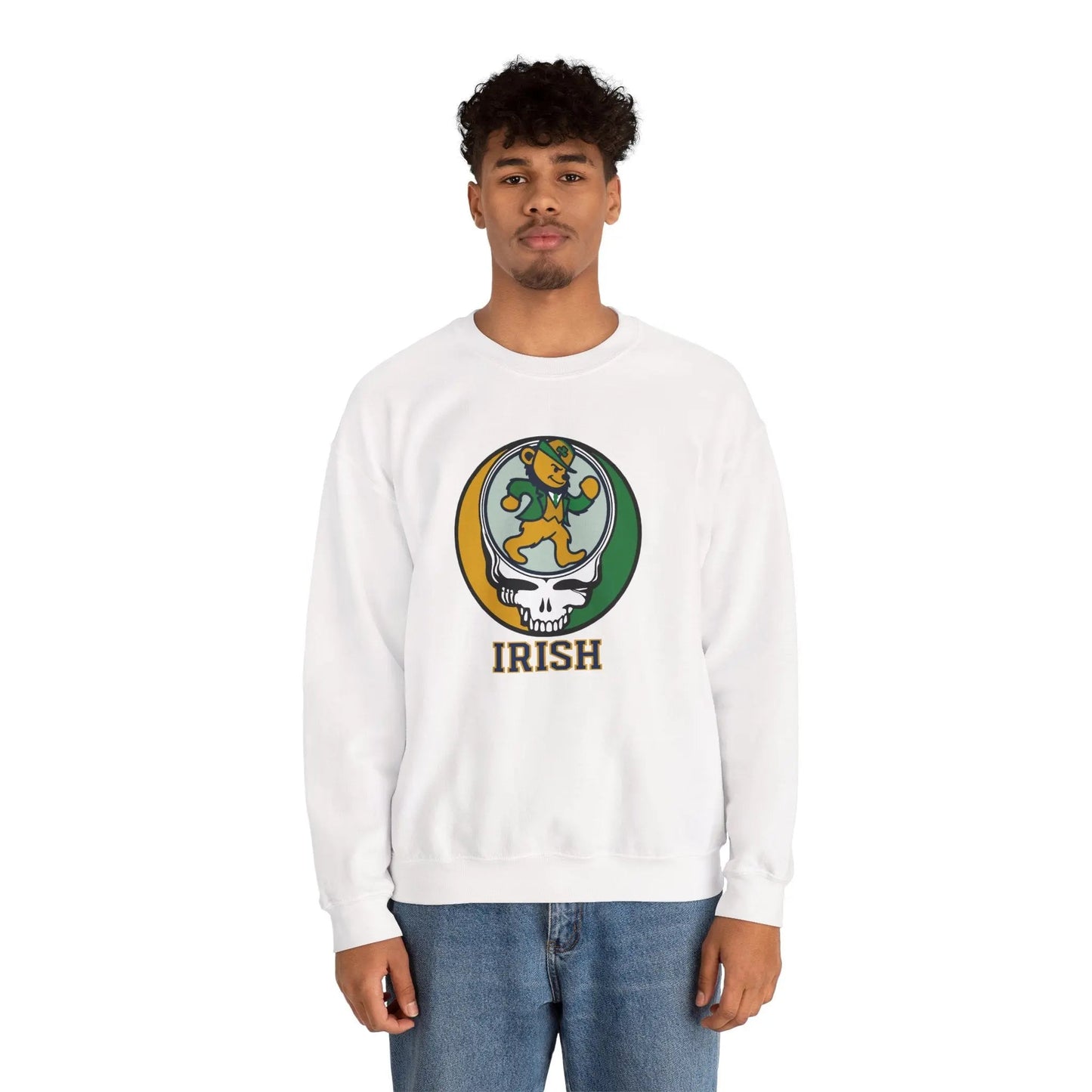 The Irish Dancing Leprechaun Stealie Crewneck