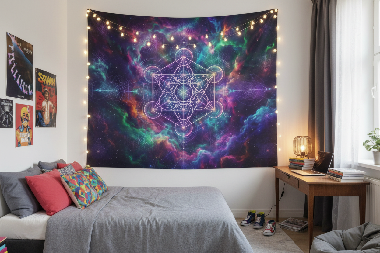 Sacred Geometry Cosmic Tapestry