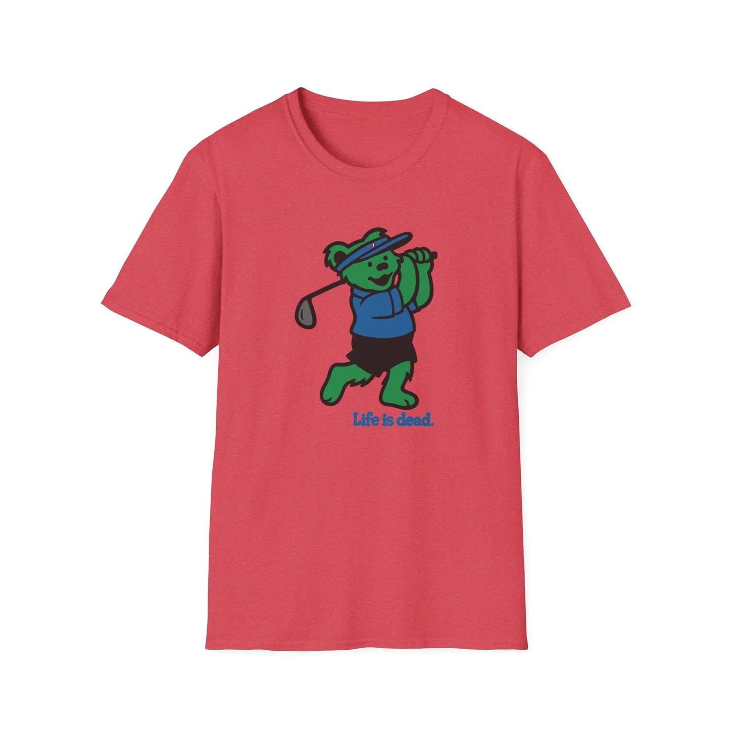 Golfin' Bear - Life is Dead T-Shirt