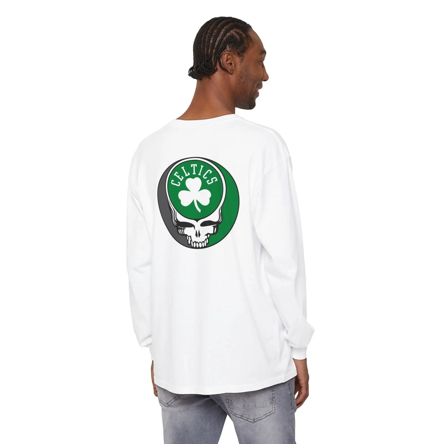 Boston Celtics Two-Sided Vineyard Collection Garment-dyed Long Sleeve