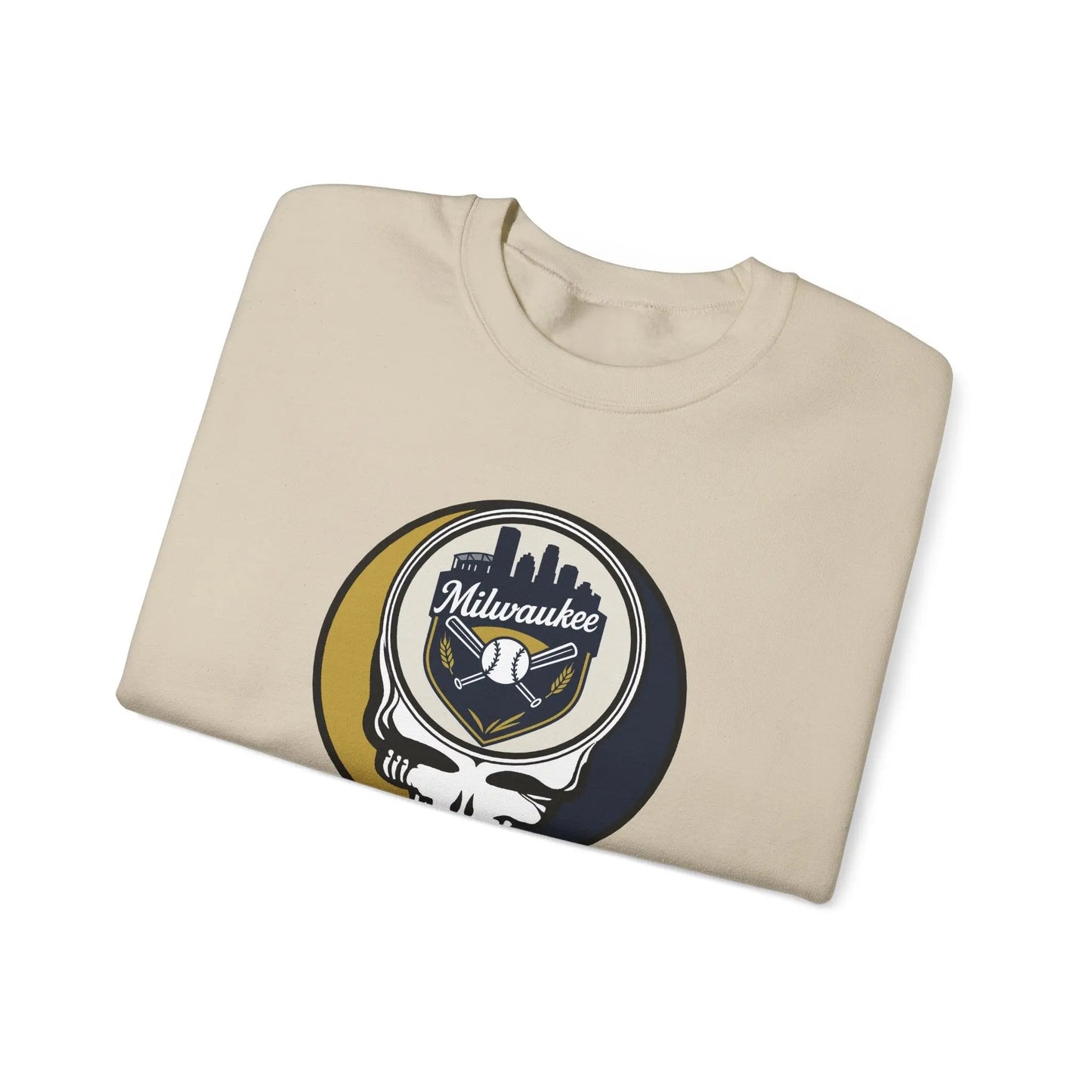 Milwaukee Brewers Original StealieCrewneck Sweatshirt