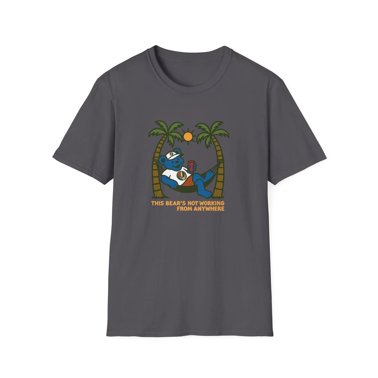 The Bear's Not Working From Anywhere - Life is Dead T-Shirt