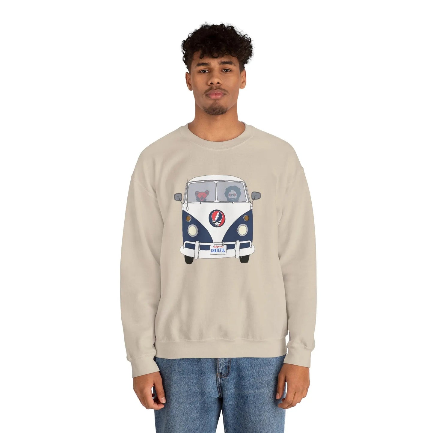 Jerry's Takin' The Bus Life is DeadCrewneck