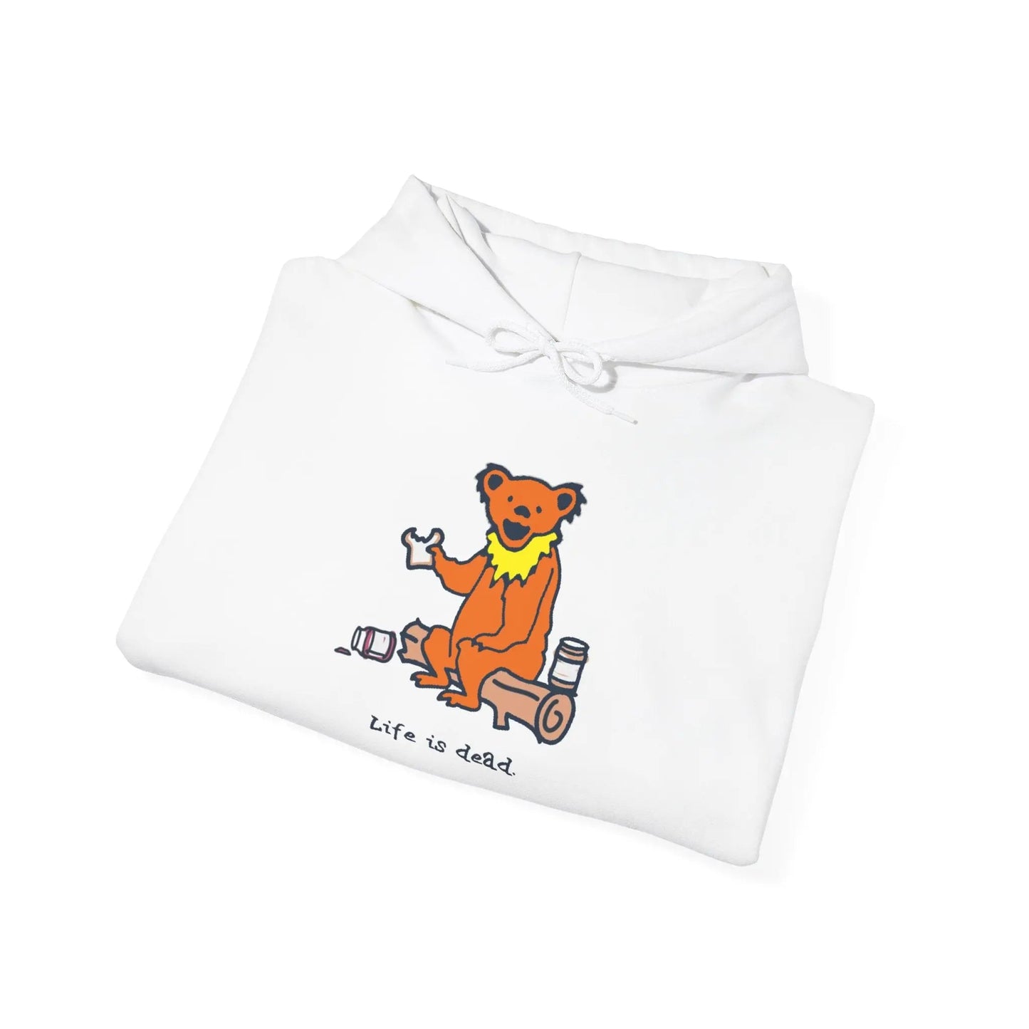 Life is DeadSnackin' Bear Hoodie