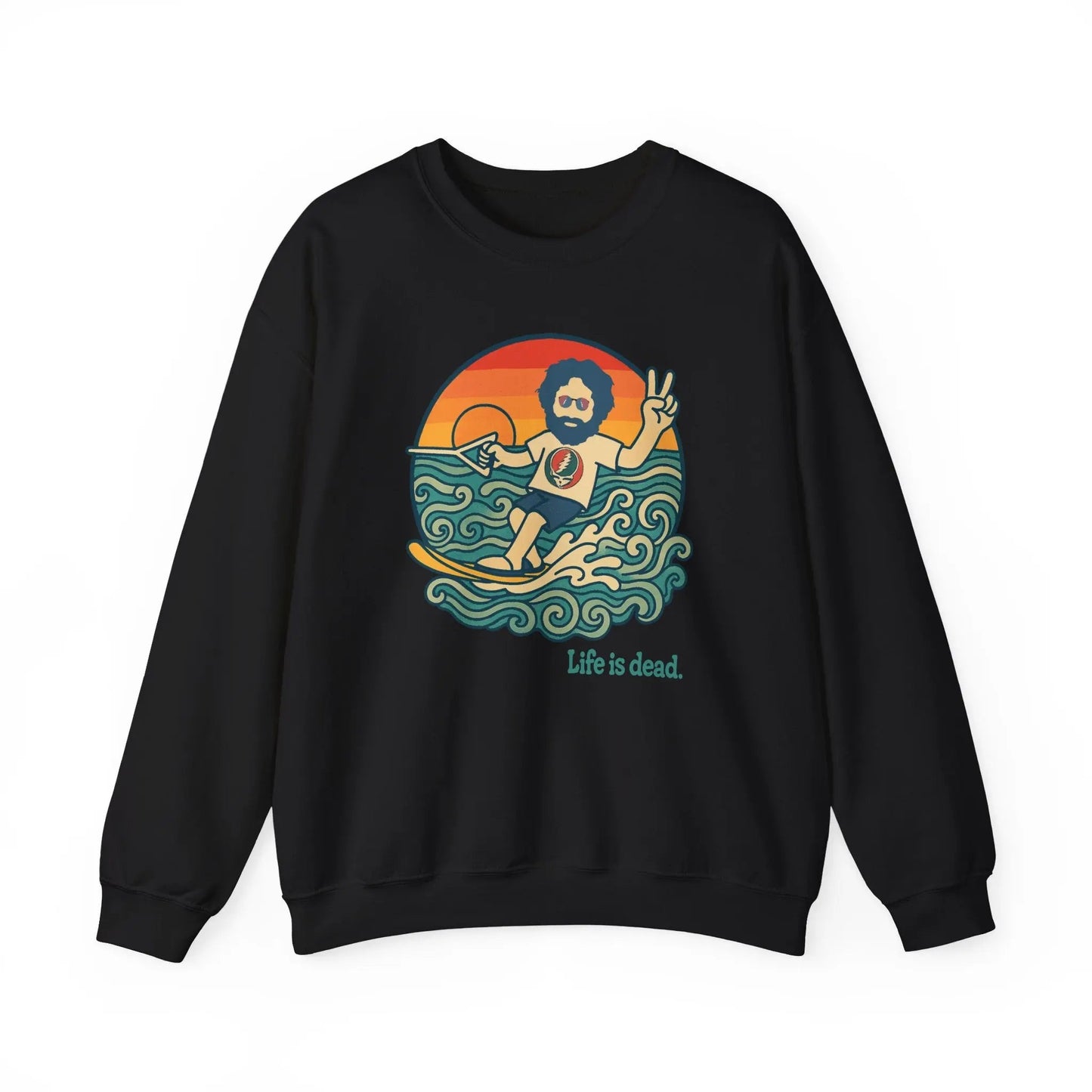 Waterskiin' Jerry Life is DeadCrewneck