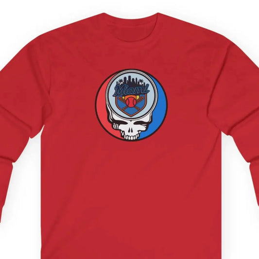 Miami Marlins Original StealieLong Sleeve T-Shirt