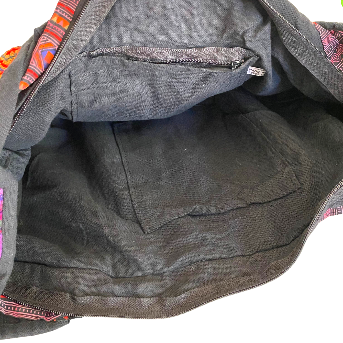 Patchwork Embroidered Boho Sling Bag - Thailand