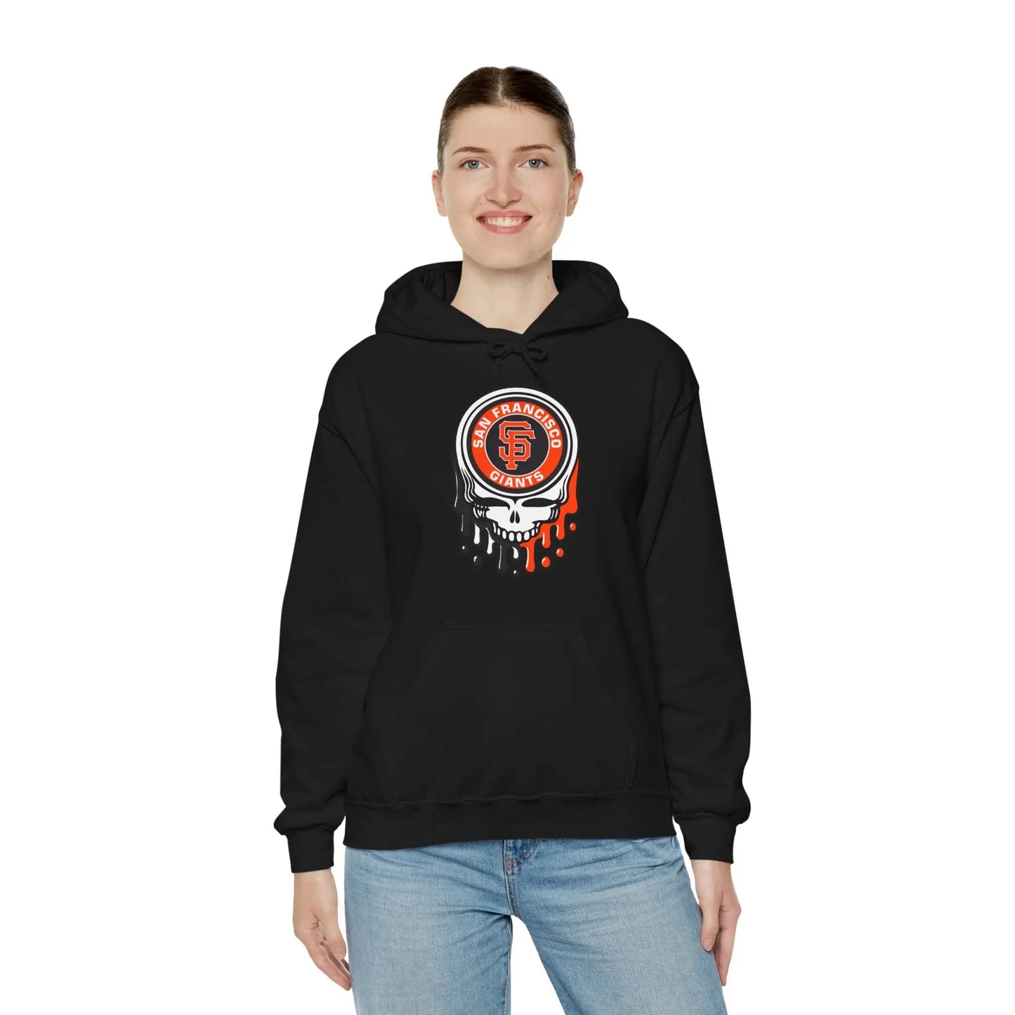 San Francisco Giants Logo Dripping Stealie Hoodie