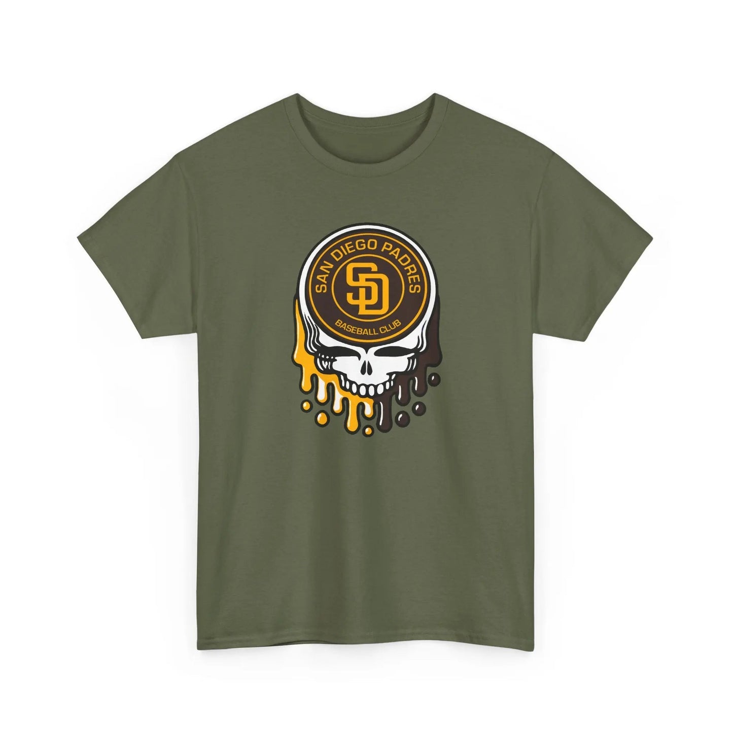 San Diego Padres Logo Dripping Stealie T-Shirt