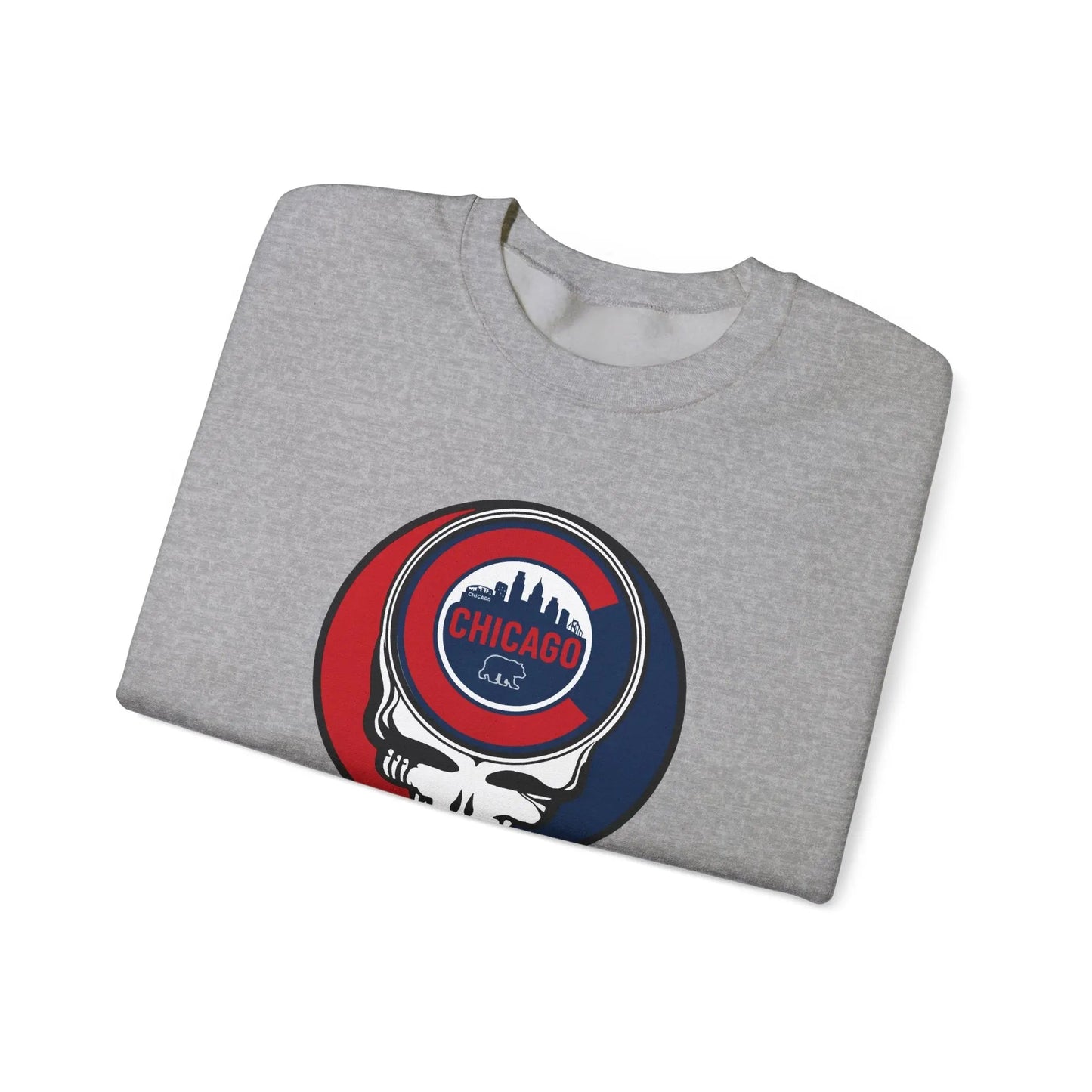 Chicago Cubs Original StealieCrewneck Sweatshirt