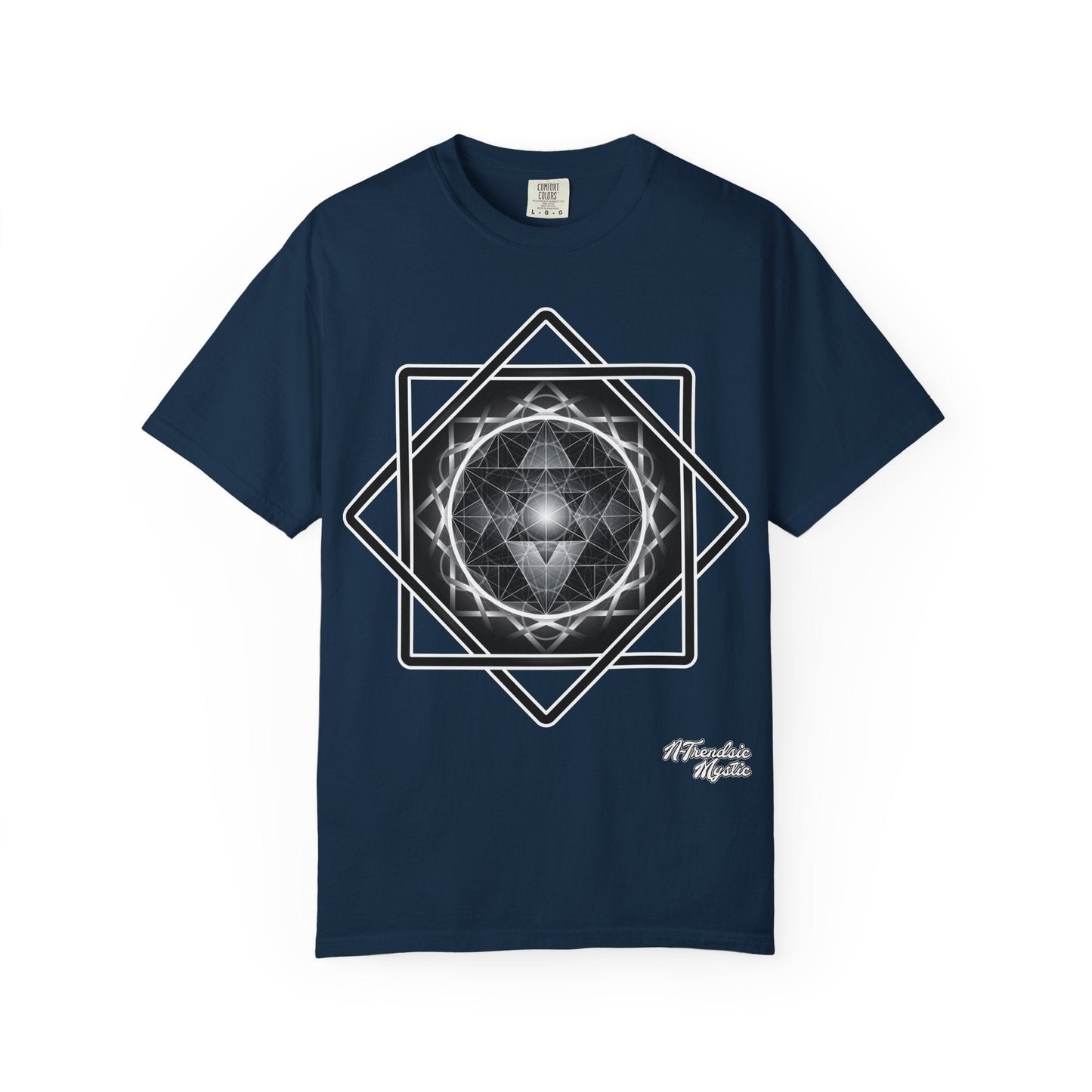 Merkaba Energy Tee – Geometric Art Unisex T-Shirt | Sacred Symbol Shirt | Boho Festival Fashion | Gift for Art Lovers