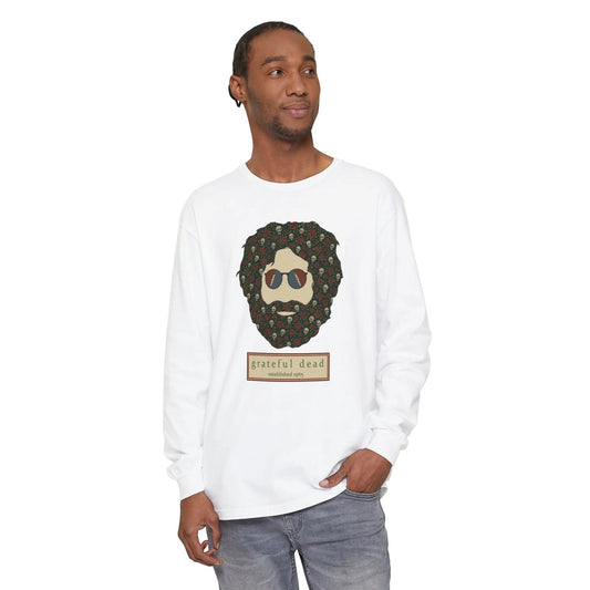 Skulls & Roses Jerry Vineyard Collection Garment-Dyed Long Sleeve T-Shirt