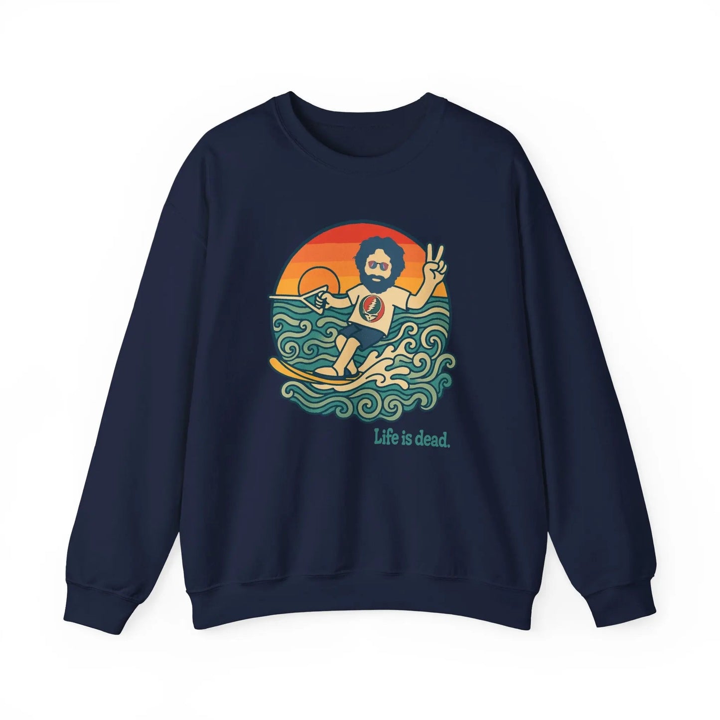 Waterskiin' Jerry Life is DeadCrewneck