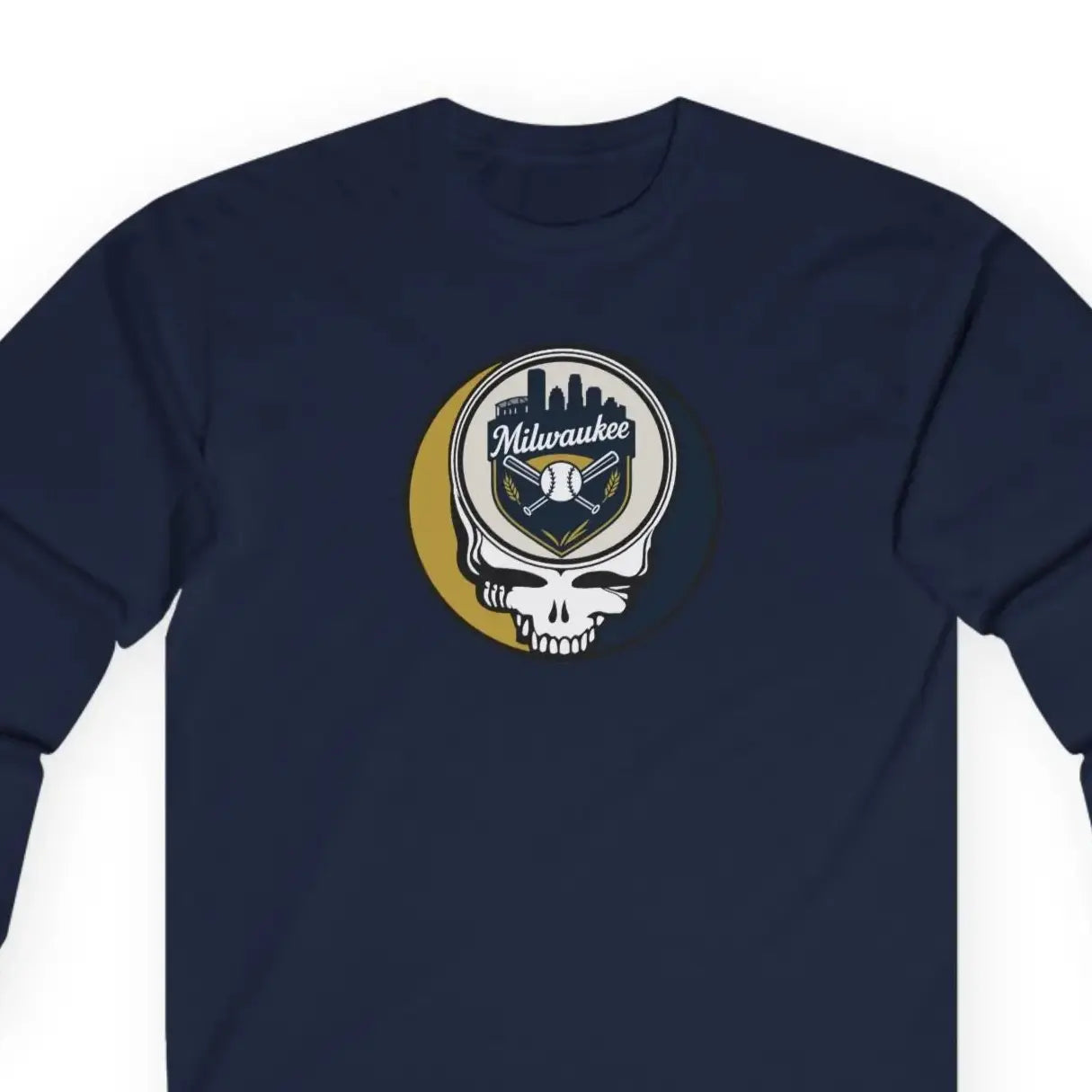 Milwaukee Brewers Original StealieLong Sleeve T-Shirt