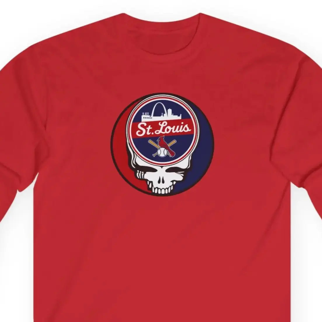 St. Louis Cardinals Original StealieLong Sleeve T-Shirt