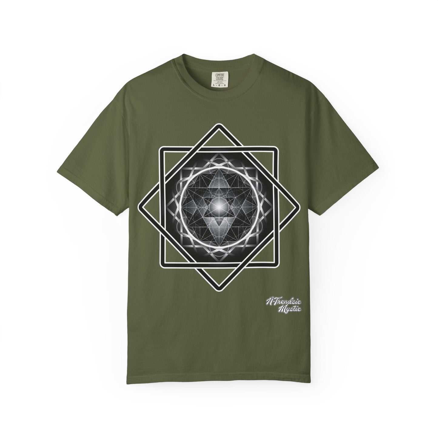 Merkaba Energy Tee – Geometric Art Unisex T-Shirt | Sacred Symbol Shirt | Boho Festival Fashion | Gift for Art Lovers