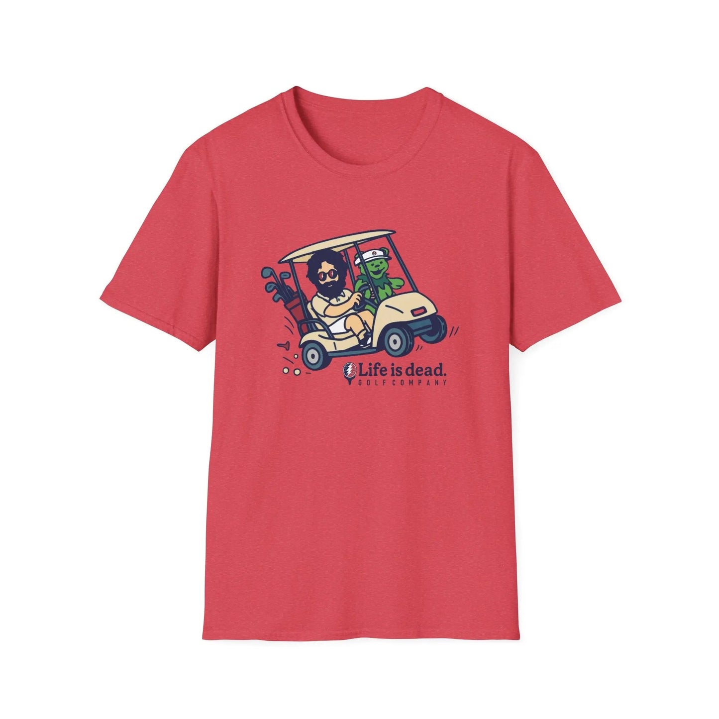 Joy Ridin' Jerry and The Bear - Life is DeadGolf Company T-Shirt