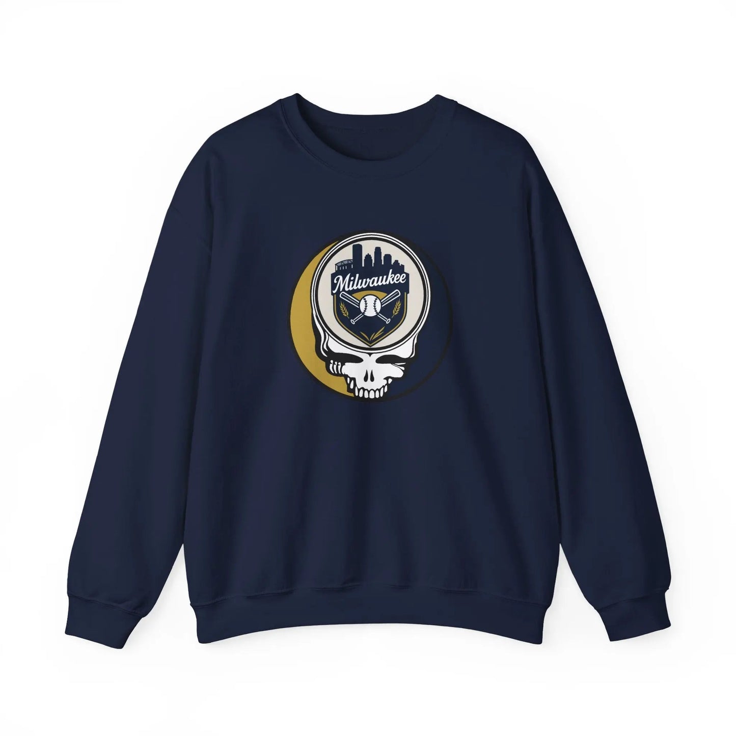Milwaukee Brewers Original StealieCrewneck Sweatshirt