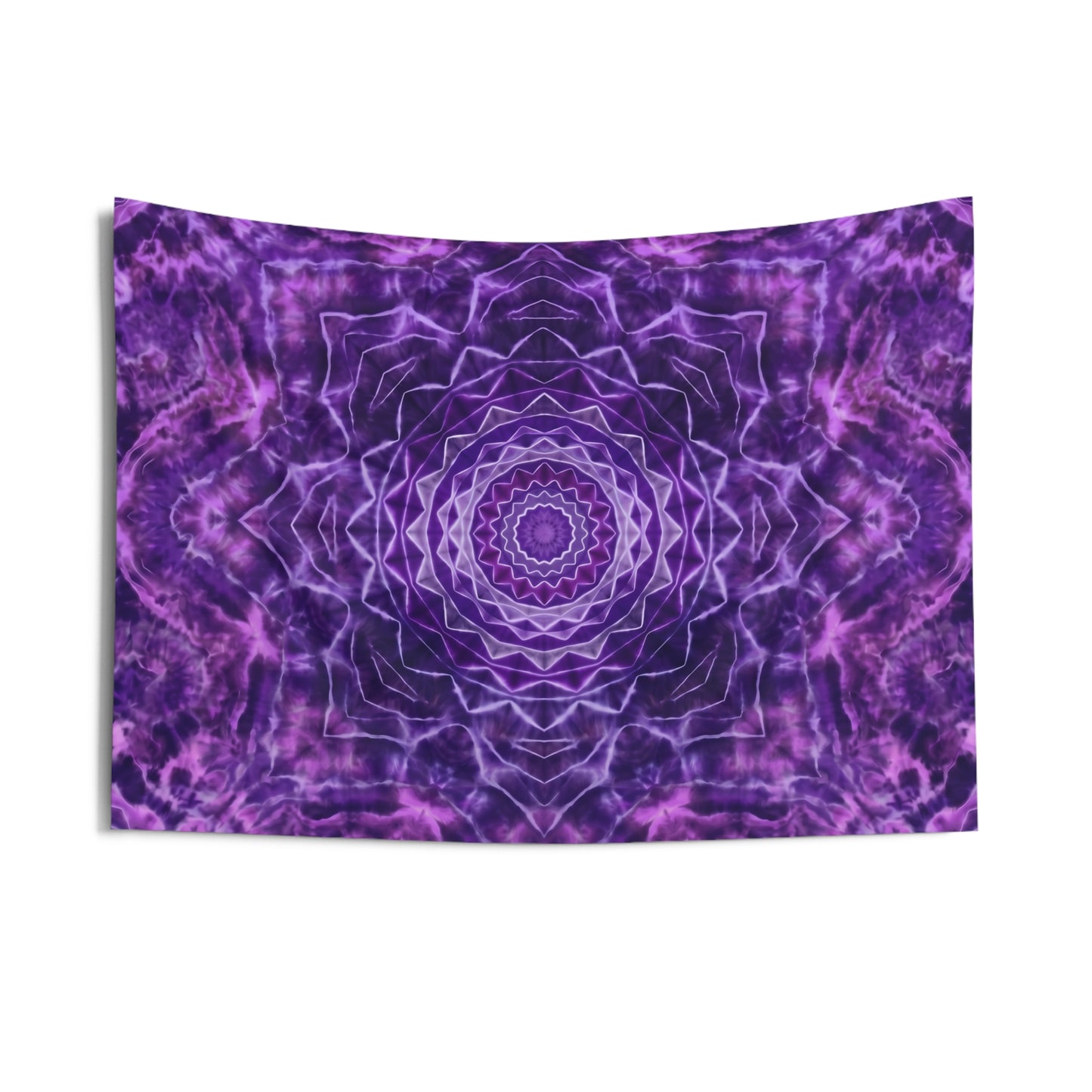 Purple Mandala Wall Tapestry