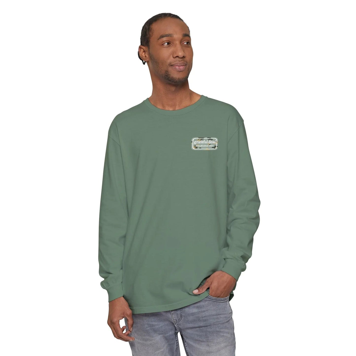 Camo Stealie Two-Sided Vineyard Collection Garment-Dyed Long Sleeve