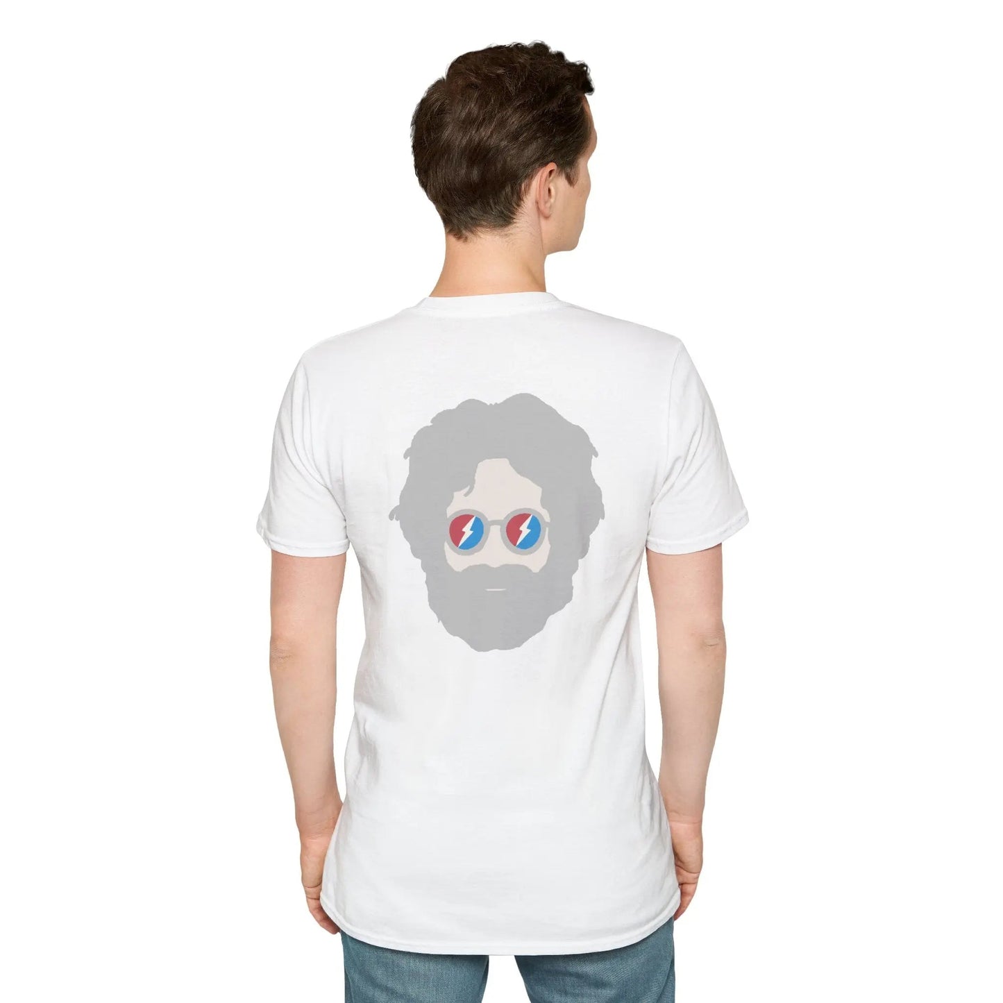 Jerry Garcia Color Match Two-Sided Vineyard Collection T-Shirt