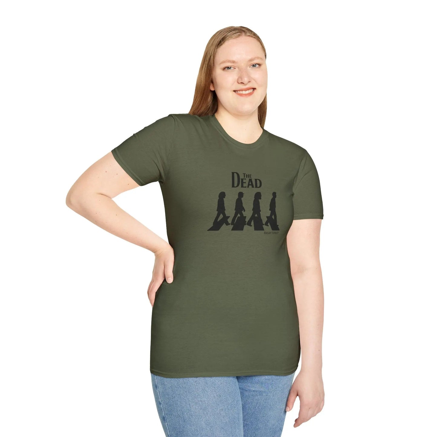 "Jerry Road" Haight Street Crosswalk Silhouettes T-Shirt