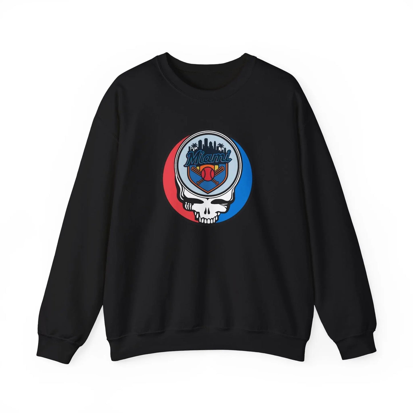 Miami Marlins Original StealieCrewneck Sweatshirt
