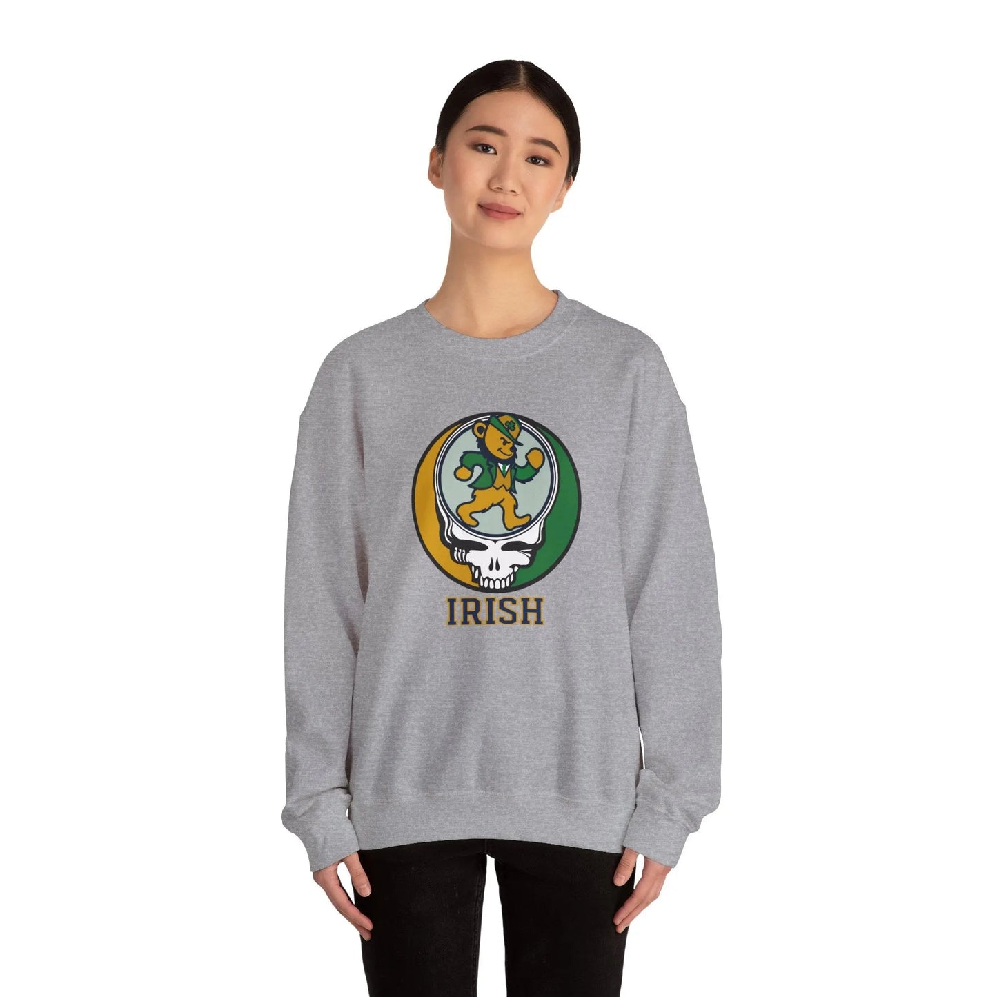 The Irish Dancing Leprechaun Stealie Crewneck