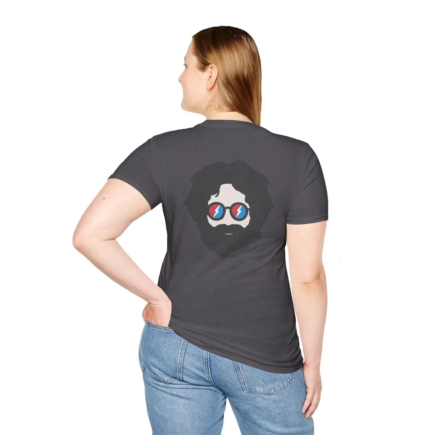 Jerry Garcia Color Match Two-Sided Vineyard Collection T-Shirt