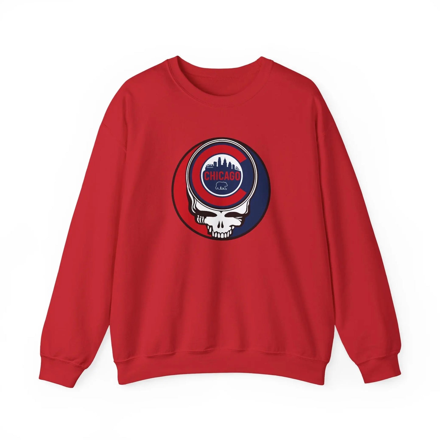 Chicago Cubs Original StealieCrewneck Sweatshirt
