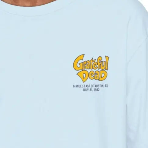 Austin, TX Concert Garment-Dyed Long Sleeve T-Shirt