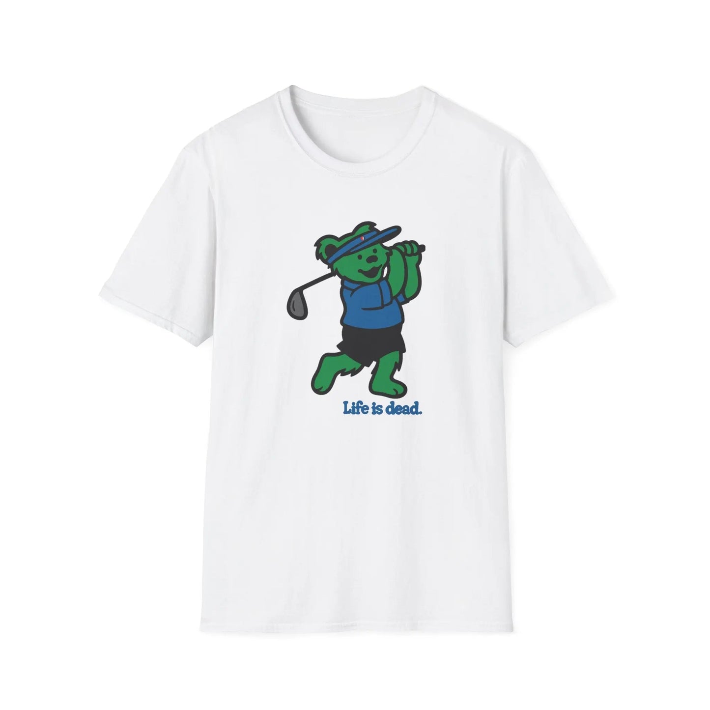 Golfin' Bear - Life is Dead T-Shirt