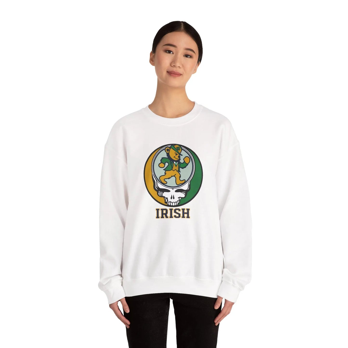 The Irish Dancing Leprechaun Stealie Crewneck