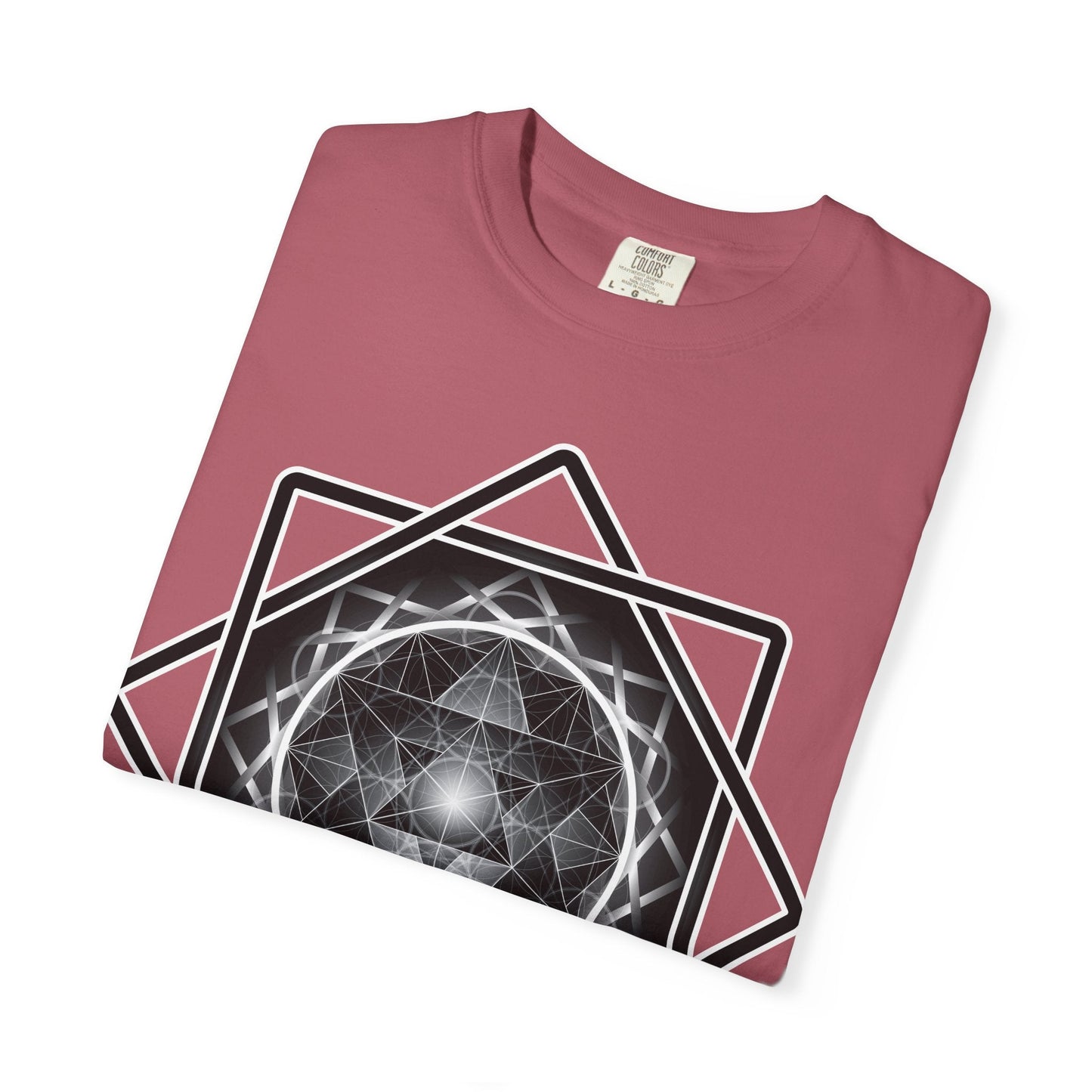 Merkaba Energy Tee – Geometric Art Unisex T-Shirt | Sacred Symbol Shirt | Boho Festival Fashion | Gift for Art Lovers