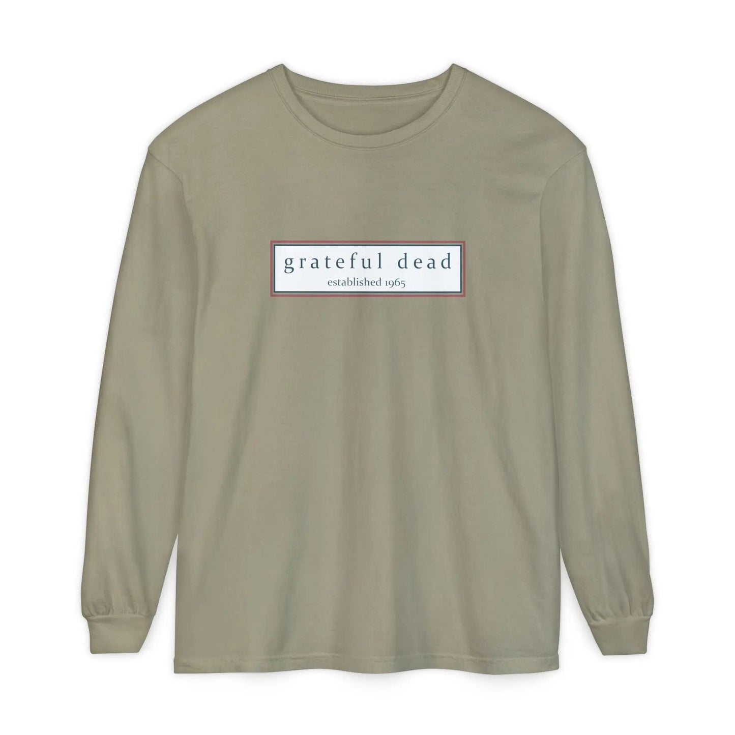 The Wolf Vineyard Collection Garment-Dyed Two-Sided Long Sleeve