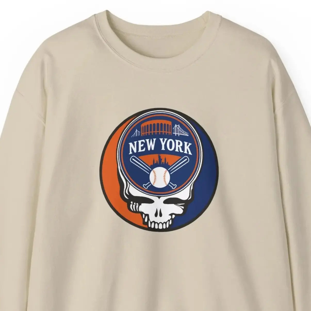 New York Mets Original StealieCrewneck Sweatshirt
