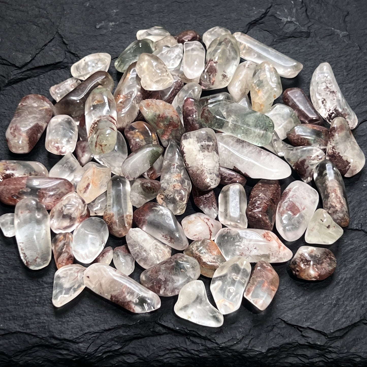 Garden Quartz Crystal Small Tumbled Stones (By The Ounce Or Pound)
