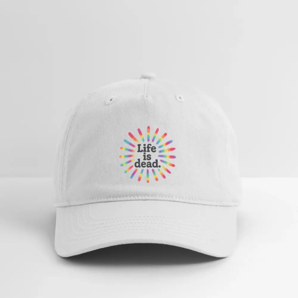 Life is DeadTieDye Sunburst Dad Hat