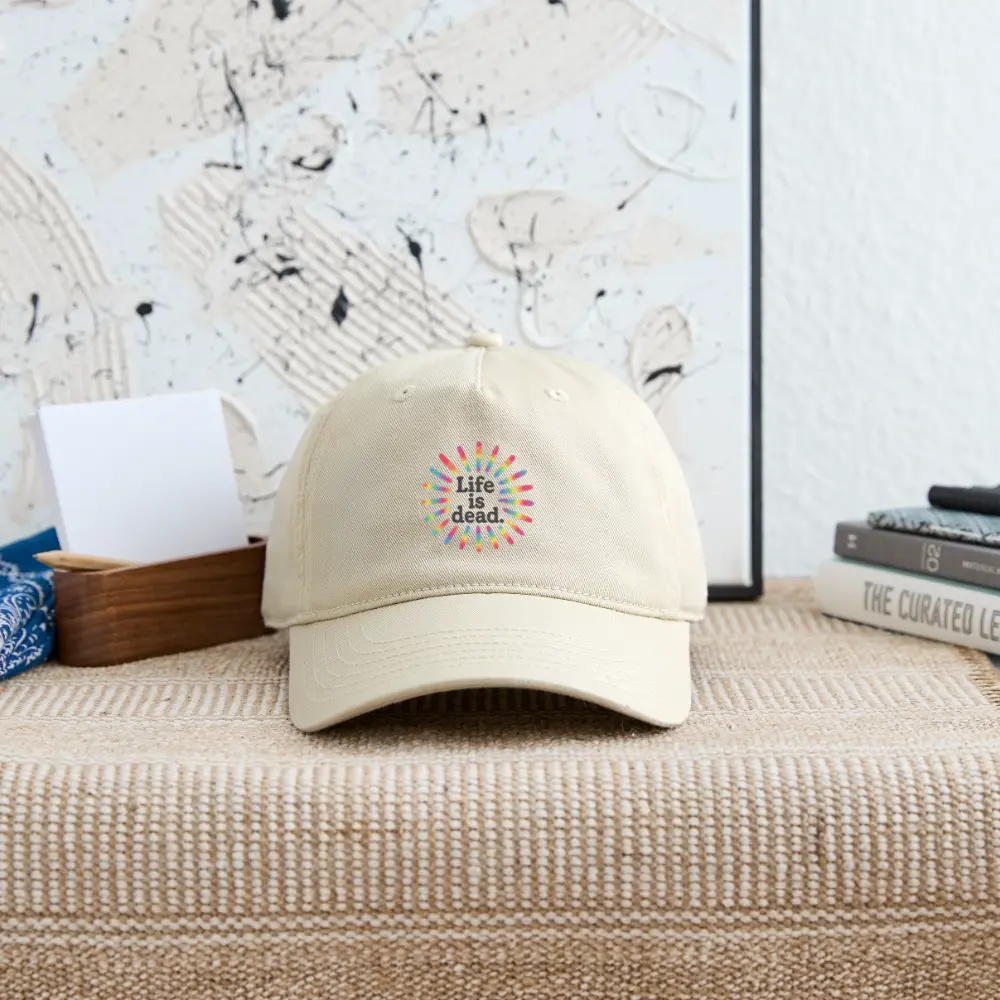 Life is DeadTieDye Sunburst Dad Hat