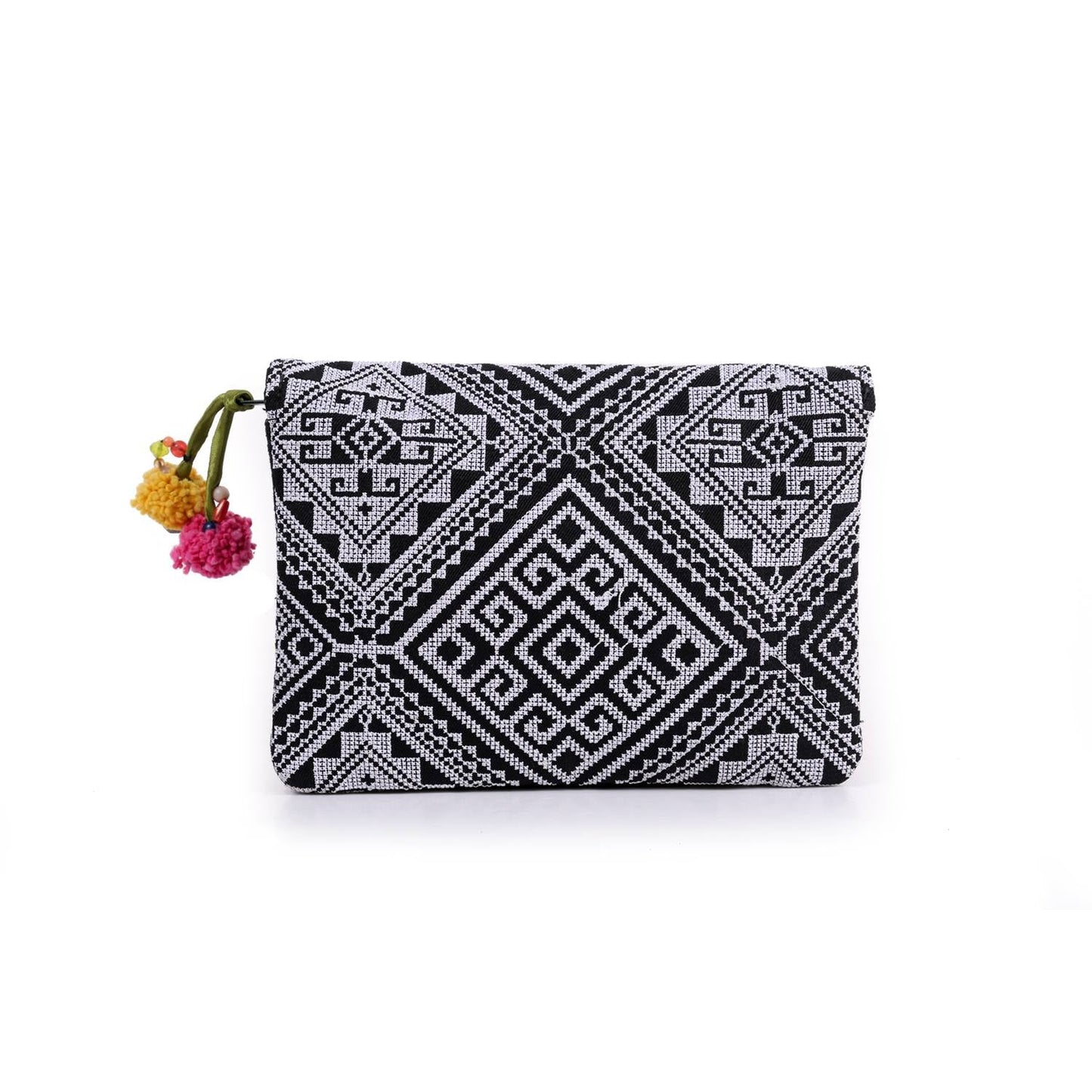 Fernanda Embroidered Convertible Crossbody | Clutch Bag - Thailand