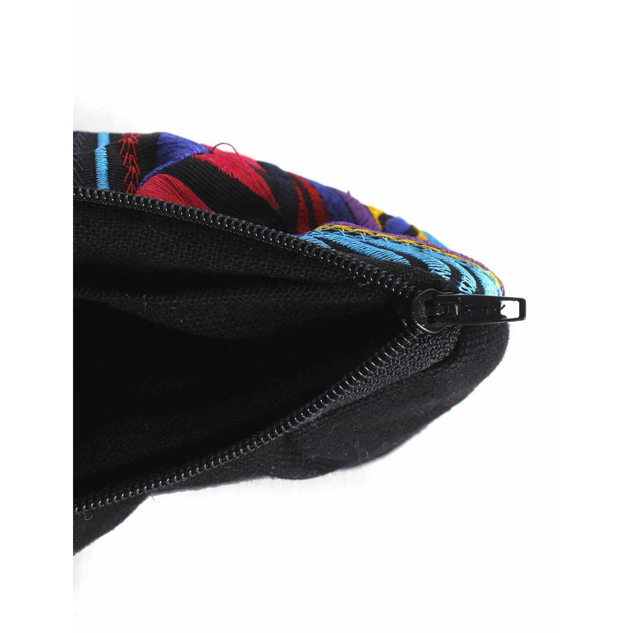 Tahj Embroidered Artisan Wristlet Pouch - Thailand