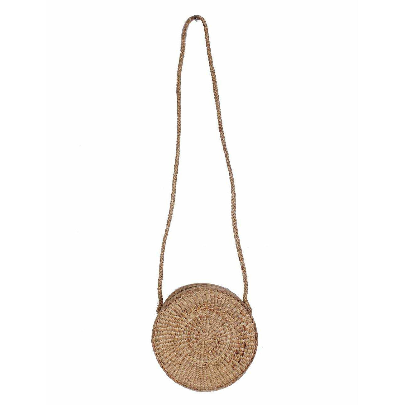 Water Hyacinth Shoulder Handwoven Bag – Thailand