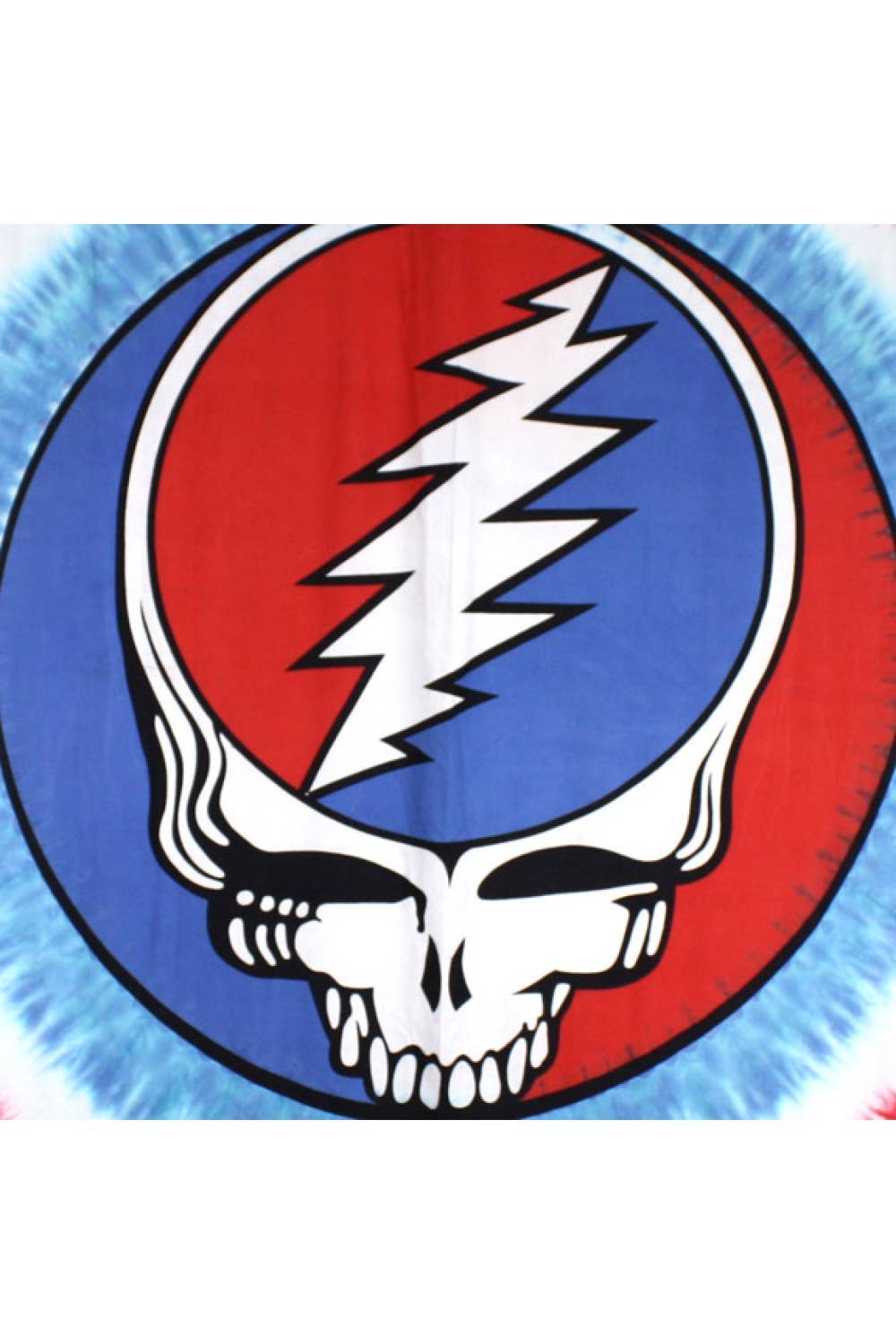 Grateful Dead Tapestry Patriotic Stealie Tie Dyed Tapestries: 30x45 inches