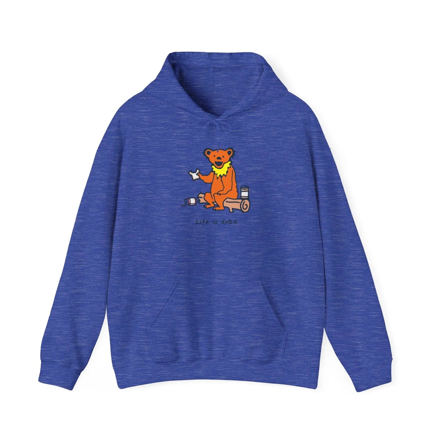 Life is DeadSnackin' Bear Hoodie