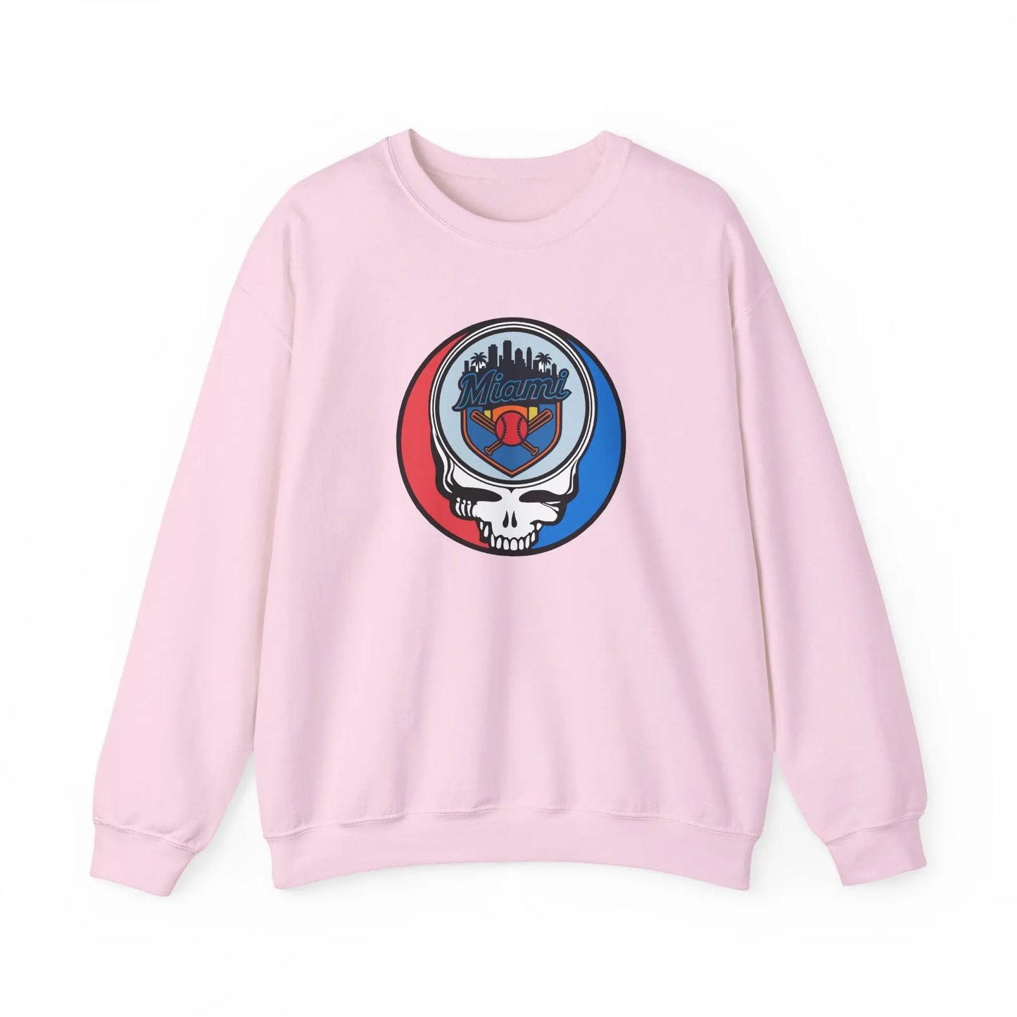Miami Marlins Original StealieCrewneck Sweatshirt