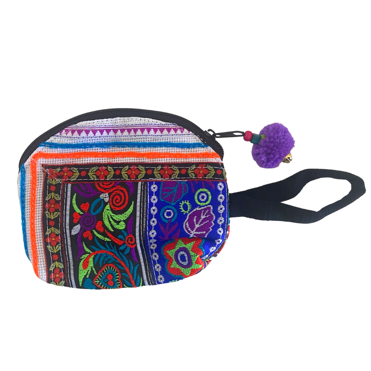 Luna Embroidered Coin Purse (Assorted) - Thailand