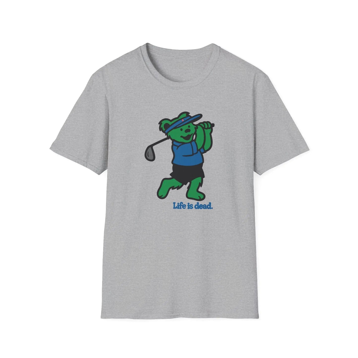 Golfin' Bear - Life is Dead T-Shirt