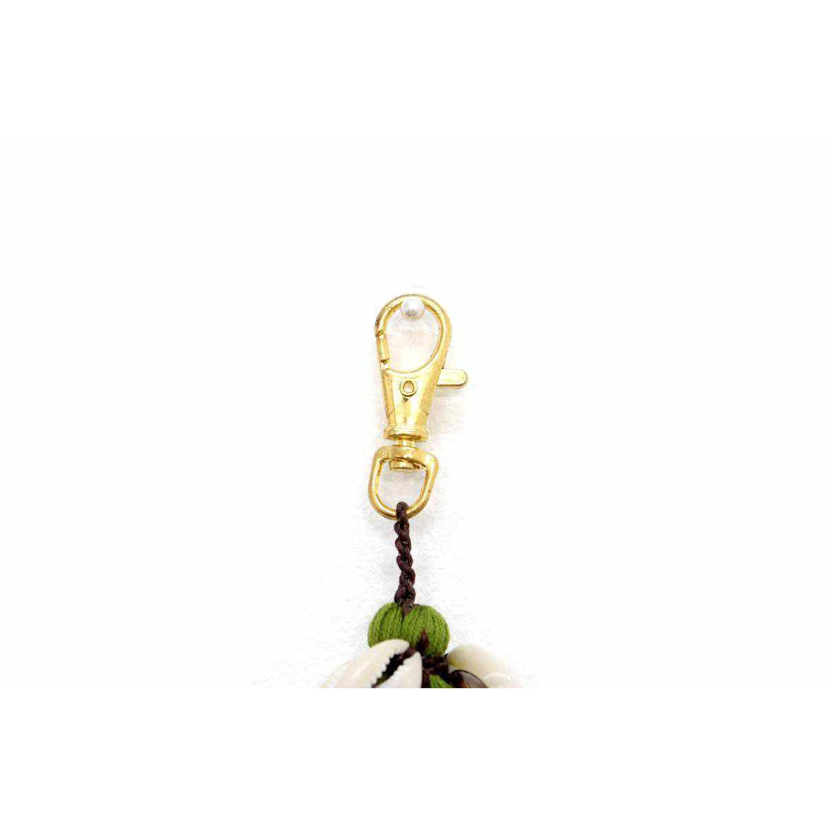 Tassel With Shells Boho Bag Charm Zipper Pull - Thailand